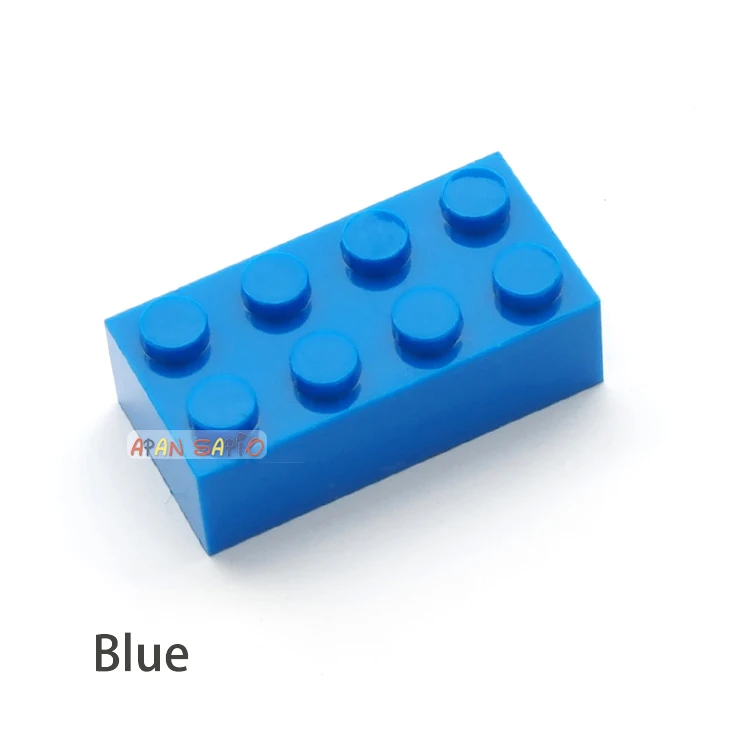300 stücke 2x4 Dot DIY Bausteine Dicke Zahlen Bricks Pädagogisches Kreative Größe Kompatibel Mit 3001 Kunststoff Spielzeug für Kinder
