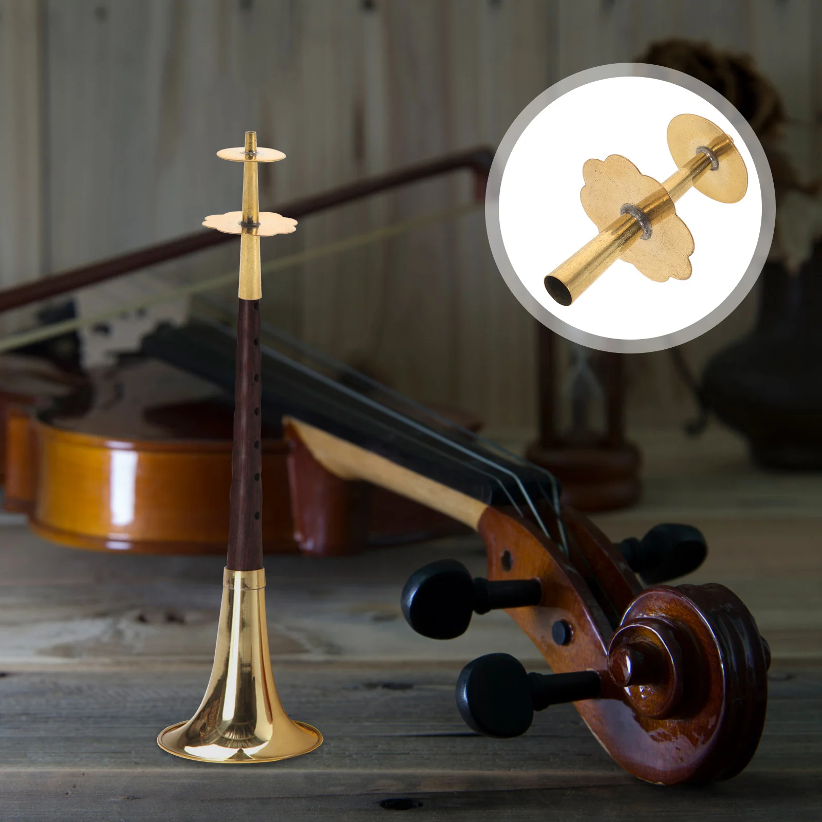 

Copper Suona Core High-Quality Music Instrument Repair Part Smooth Edges Rounded Corners Easy to Use Long Lasting Durability