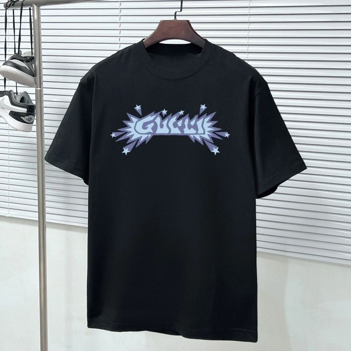 Summer Street Latest Luxury Brand Y2K Top T-shirt Pure Cotton Printing Large Size Round Neck Casual Men's Top T-shirt