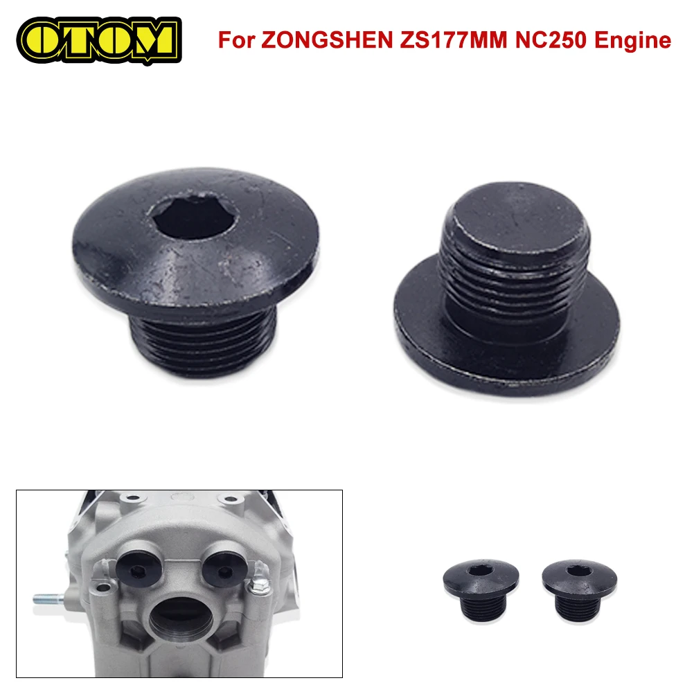 For ZONGSHEN ZS177MM NC250 Motorcycle Valve Rocker Arm Shaft Bolt Screw Nuts KAYO BSE KEWS MOTOLAND AVANTIS ENDURO GR Engine