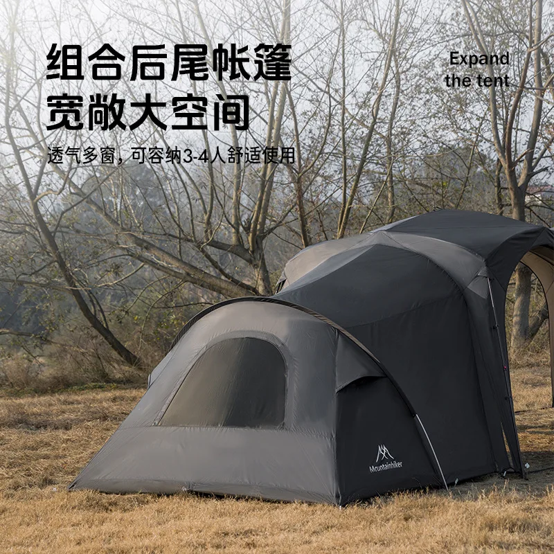 Mountainhiker Outdoor Camping Tent Waterproof Wind Uv Sunshade Portable Campsite Tent