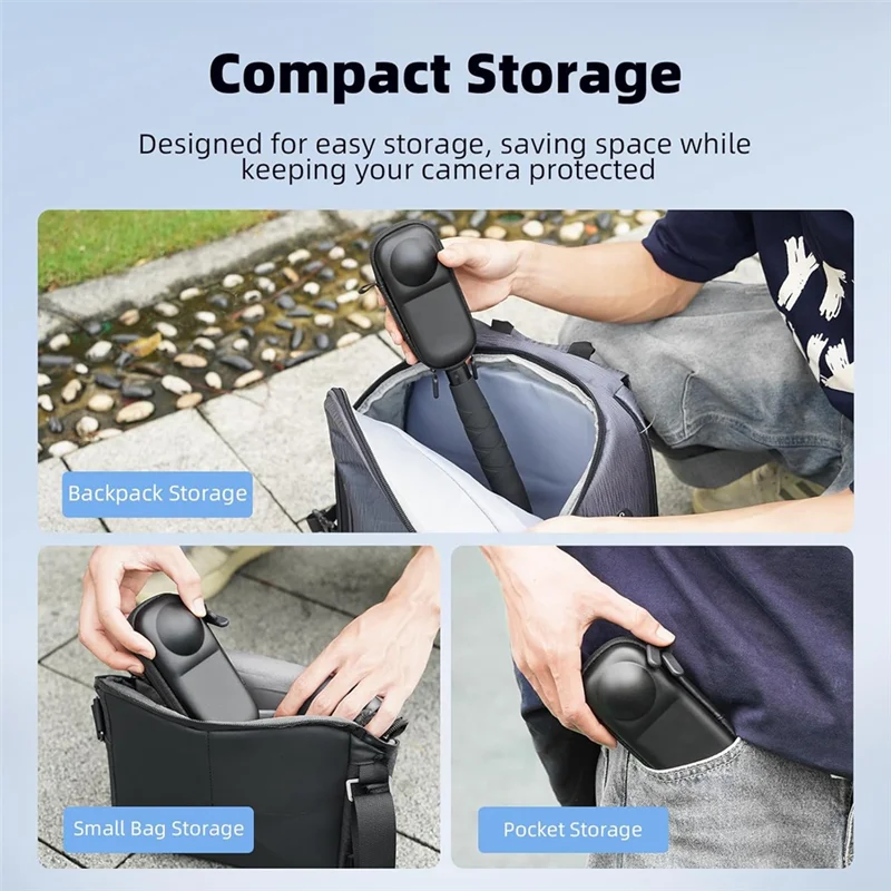 

Carrying Case For Insta 360 X4 ,Protect Hard Shell Storage Bag With Carabiner For Insta360 X4 Action Camera Accessories