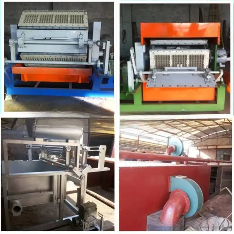 Egg Tray Machine Fruit Tray Production Machine Automatic Egg Tray Equipment For Producing Eggshells Egg Tray Making Machine
