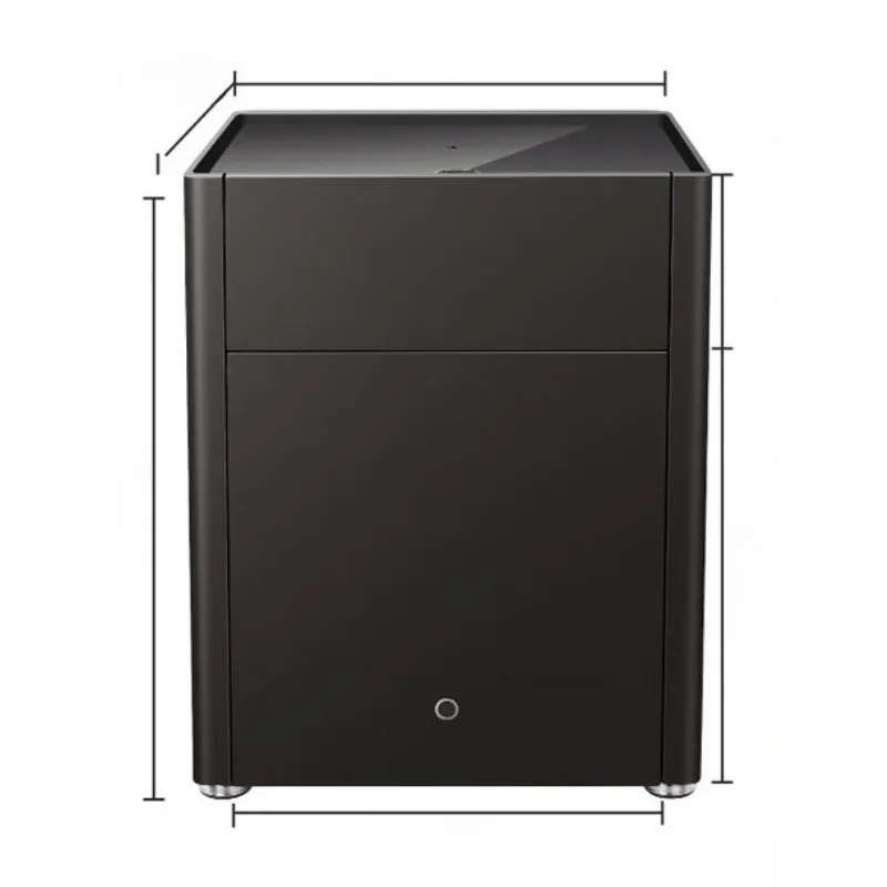 

Smart bedside table, safe, household integrated, fingerprint password, anti-theft safe deposit box