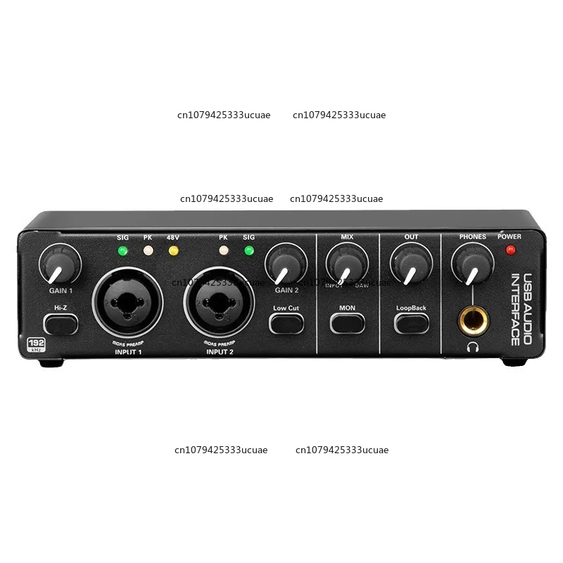 

External Recording Sound Card for Singing Live Streaming USB Mobile Phone Computer Recording Studio Professional Sound Card