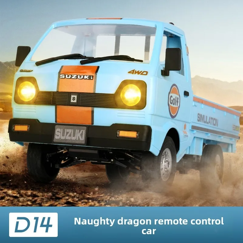 WPL D14 Rc Auto 1/10 Buggy Fernbedienung Drift Geländewagen Voller Anteil 2,4G Autos Modell Erwachsene Spielzeug Geburtstag Geschenke