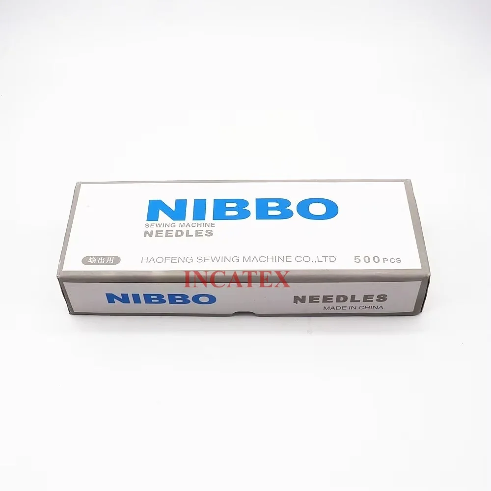 500 Pcs Genuine NIBBO Sewing Needle DPX17 65/9 70/10 75/11 80/12 90/14 100/16 110/18 For Industrial Sewing Machine