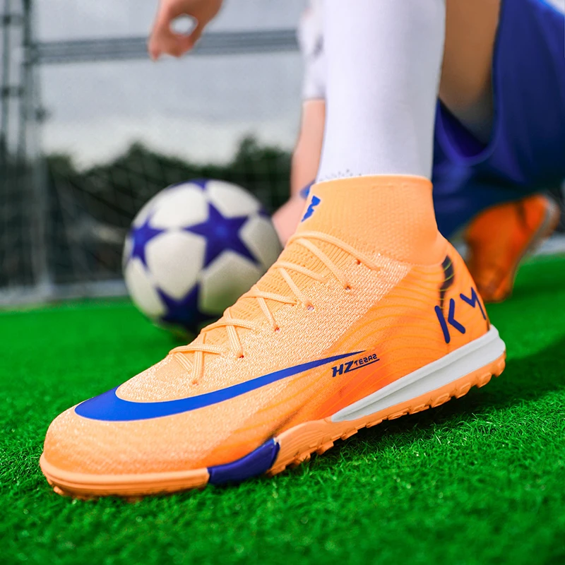 Men Soccer Shoes New Field Tenis Indoor Fast Futsal Ultralight Training Casual Male Football Boots Sneakers Professional Match