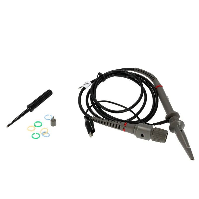 Original Hantek PP150 100MHz Oscilloscope Clip Passive Probe, BNC Scope Clip Probe x1 x10 Free Shipping
