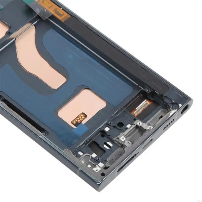 LCD Display Digitizer Replacement Assembly with Frame for S22 Phone Repair, Display and Touch Part for Damaged, Leaking, or 896C