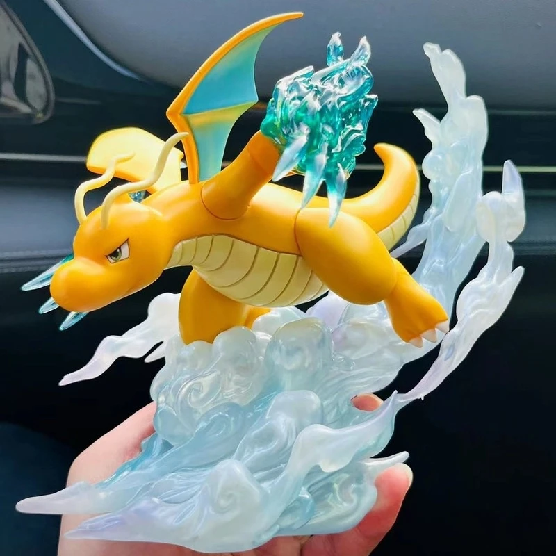 

PokéMon Pocket Monsters Dragonite Dratini Final Evolution Figure Collection Ornaments Childhood Classic Anime Peripheral Gifts