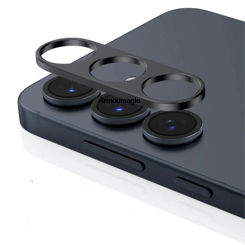 

Black Aluminum Metal Rear Camera Lens Cover For Samsung Galaxy S25+ Lens Screen Protector For S25 Ultra S25Plus Lens Ring Film