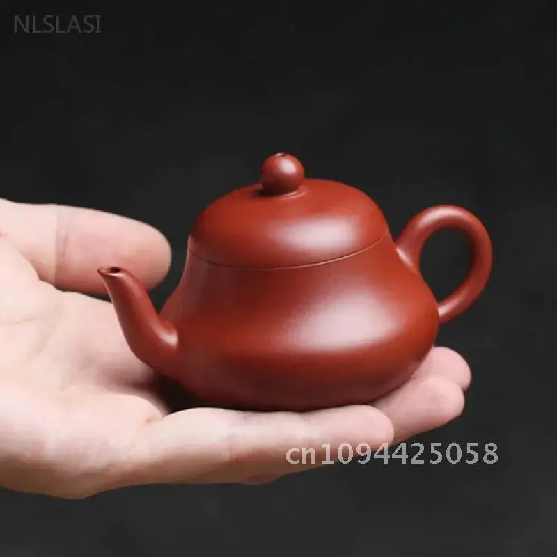 

Small Capacity Dahongpao Beauty Teapot Yixing Purple Clay Filter Tea Infuser Chinese Tea Ceremony Supplies Traditional Teaware