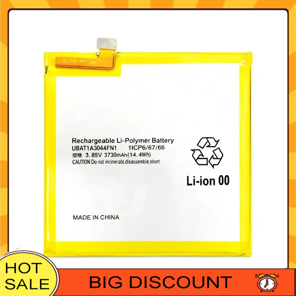 

Premium Replacement 3730Mah For Sharp Aquos R 5G R5G SHG01 908SH Long Lasting UBATIA304AFN1 Mobile Phone Battery