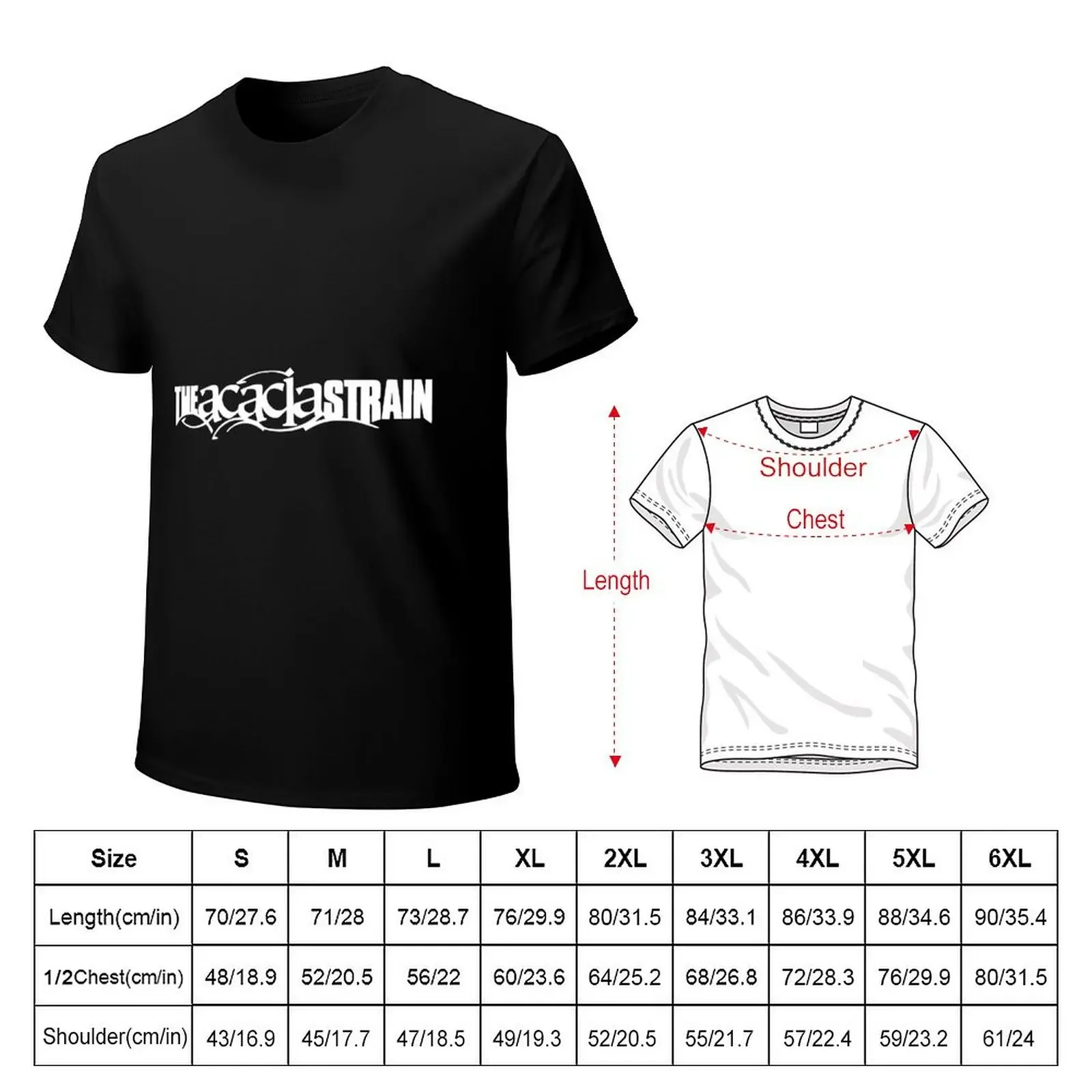 The Acacia Strain HD Logo (Ver. 3) T-shirt customizeds quick-drying summer clothes Men's t shirts