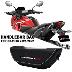 FOR HONDA CB200X CB 200X CB-200X 2021-2022 Motorcycle 2023 new Waterproof motorcycle handlebar travel navigation bag