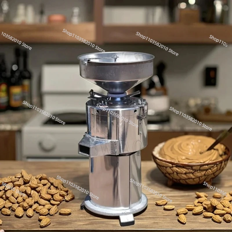 Automatic Small Scale Groundnut Sesame Paste Grinder, Peanut Butter Making Machine for Commercial Home