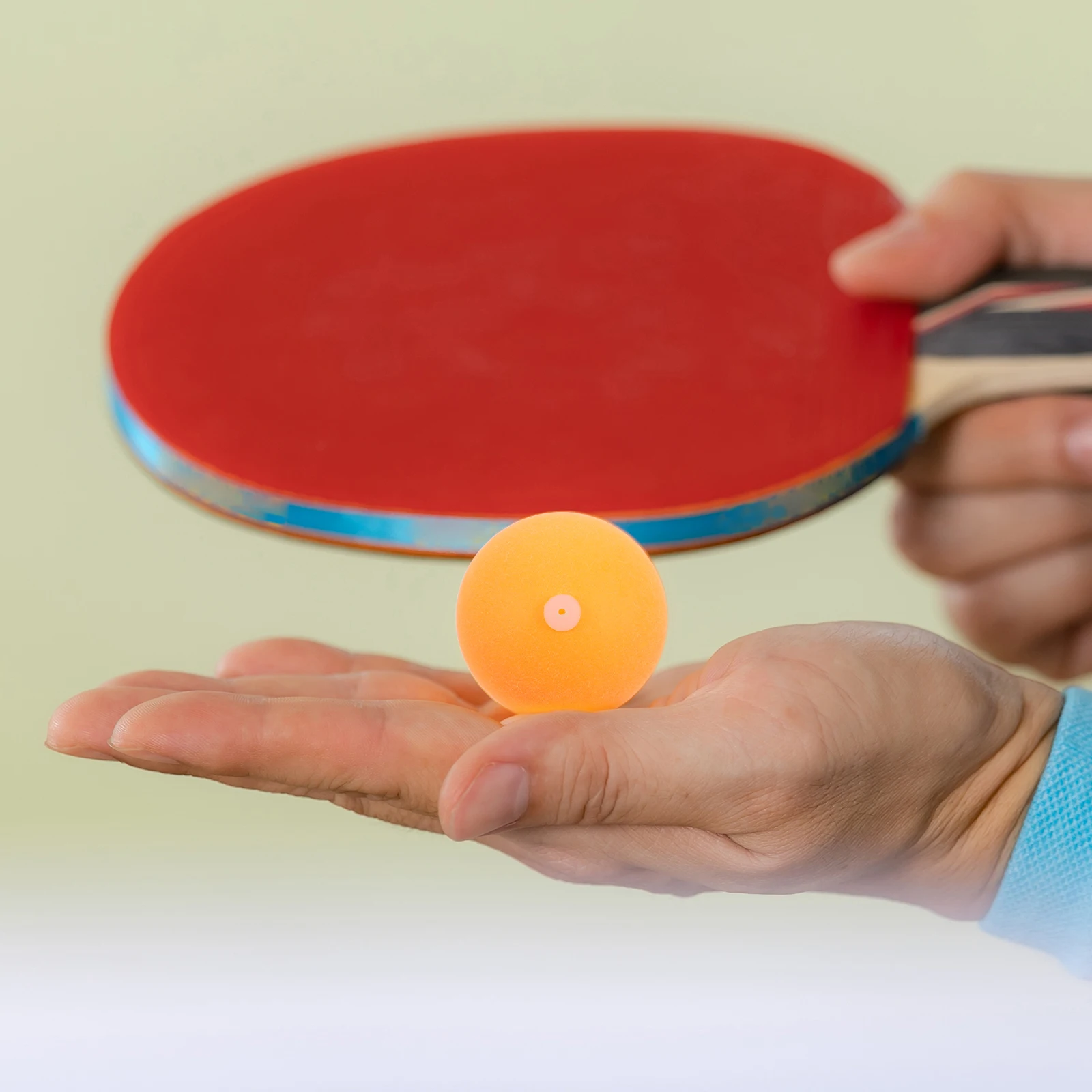 

50pcs Table Tennis Balls Punch Holes Silicone Plug Hanging Design Enhanced Stability Practical Pack Pingpong Accessories Trainer