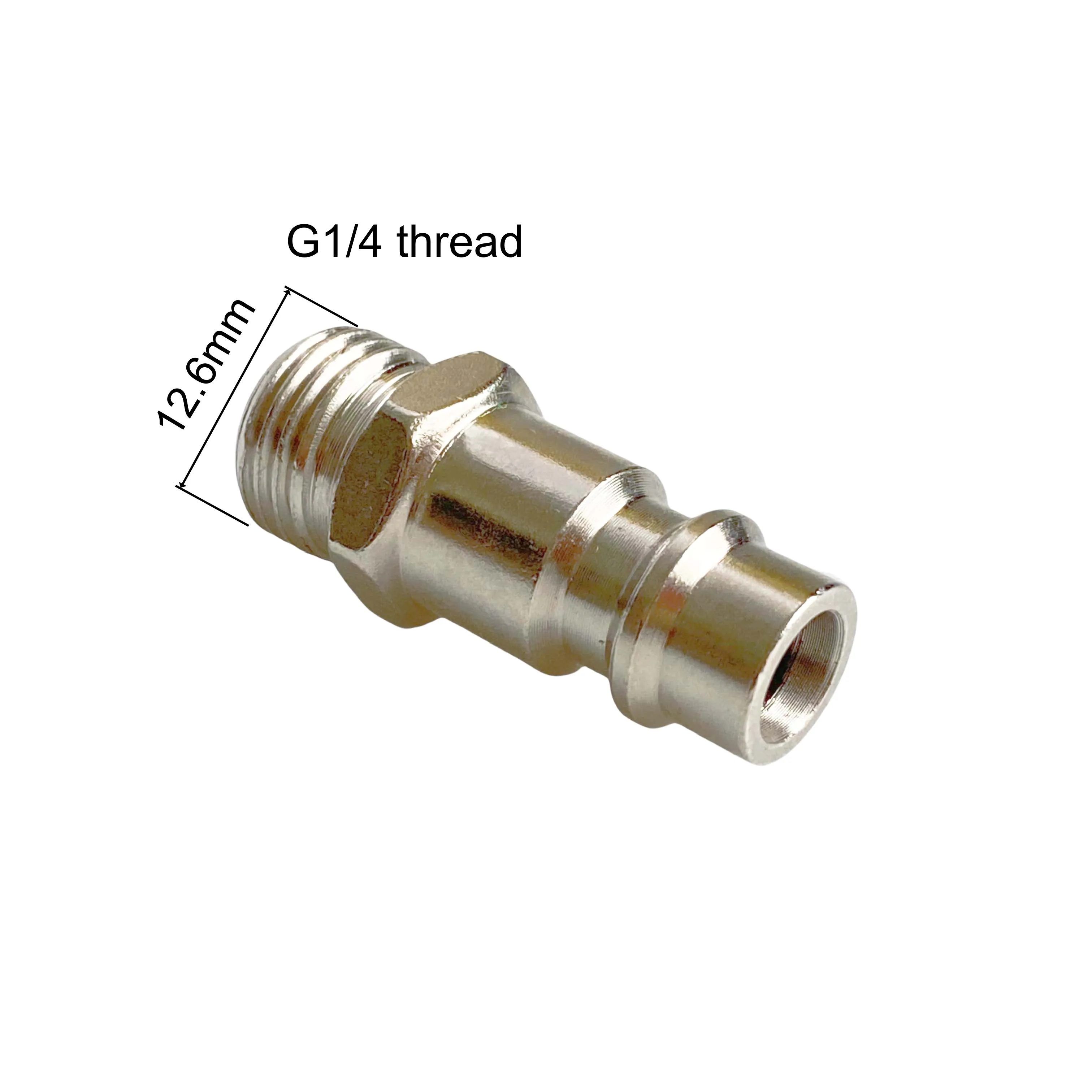 Pneumatic Fitting European Standard EU Euro Type Quick Coupling Connector Coupler For Air Compressor G1/4 BSP Male Thread