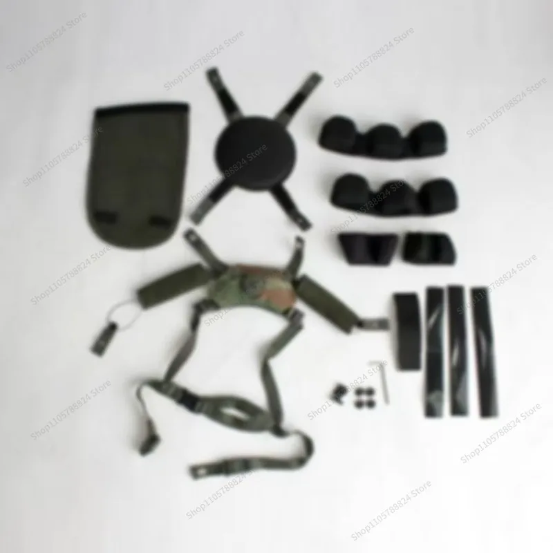 For Helmet Lining Buffer Breathable Adjustable M19 Original Button Comfort Full Set