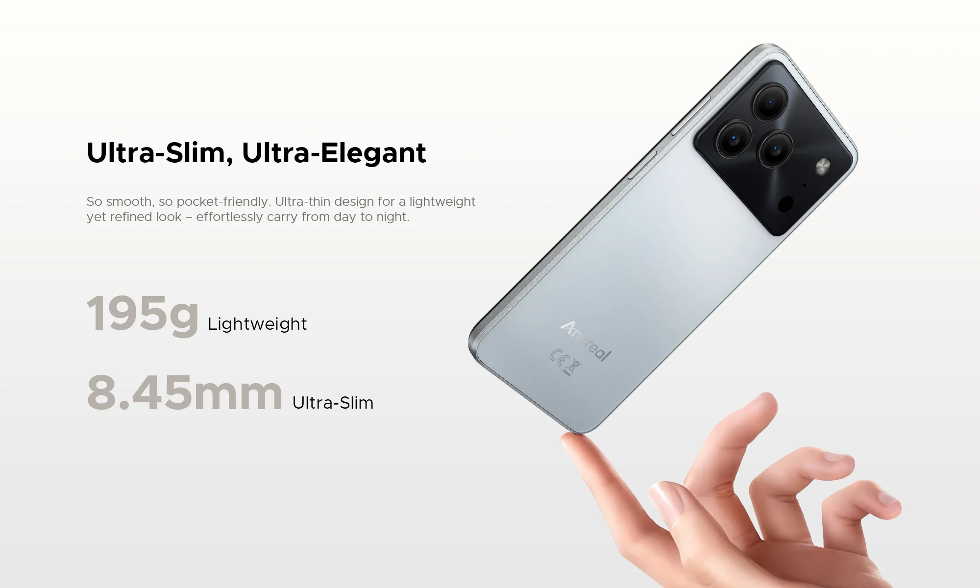 DOOGEE Anyreal Note 56 Smartphone, Android 16, 6.56" HD+ 90Hz IPS Waterdrop Screen, 6150mAh Large Battery, UNISOC SC9863A Octa Core, 24GB RAM(3GB+21GB Extended RAM)+64GB ROM, 8MP Rear+5MP Front Camera, Face Unlock, 3.5mm Headphone Jack Mobile Phone