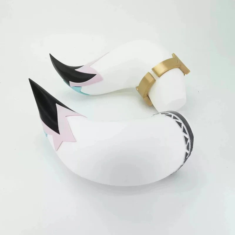 1 زوج لعبة Genshin Impact Varesa تأثيري قرون غطاء الرأس دبوس الشعر إكسسوارات الشعر الهدايا