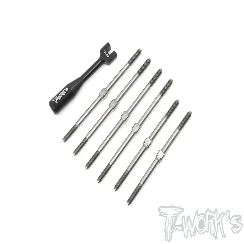 

Original T works TB-174 64 Titanium Turnbuckle Set (For Team Associated RC10T6.1) Rc part