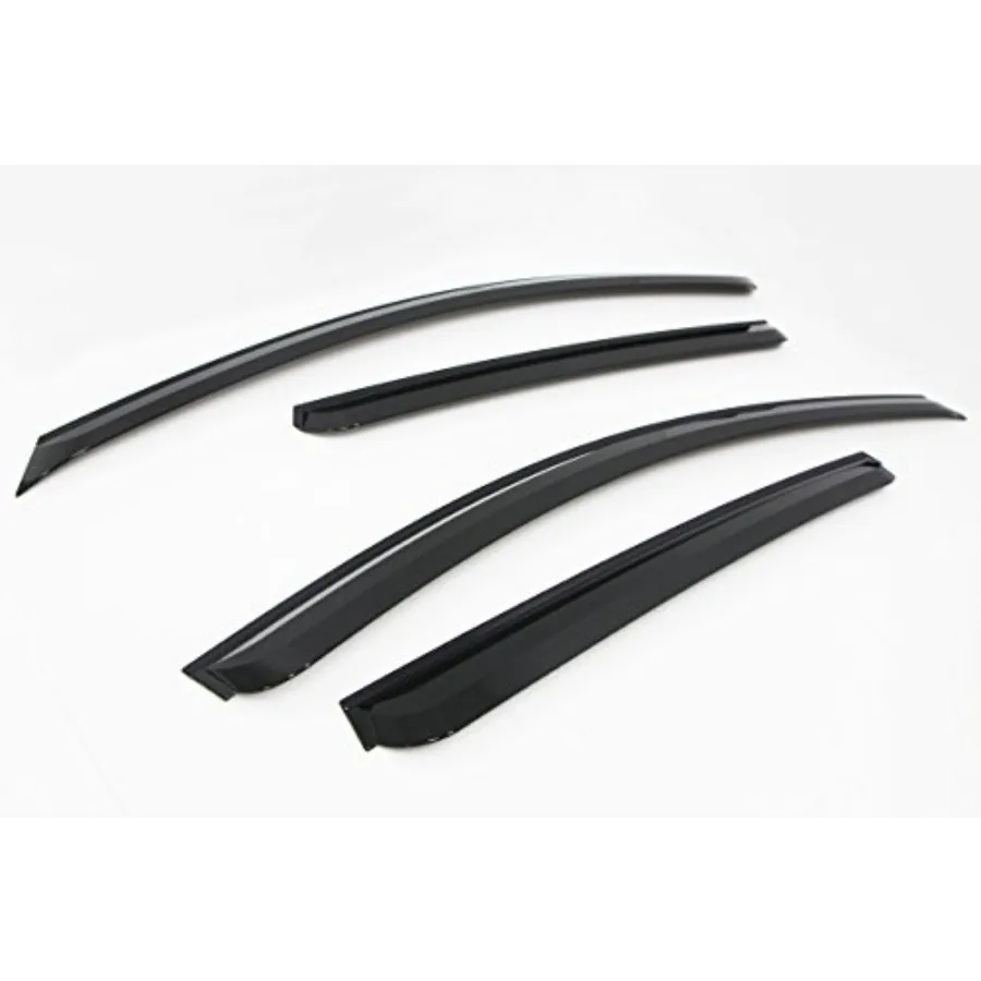 

Дефлекторы окон AUTOCLOVER Smoked Window Visor, защита от солнца и дождя, 4 шт., совместимы с Captiva Sport 2012-2015 гг.