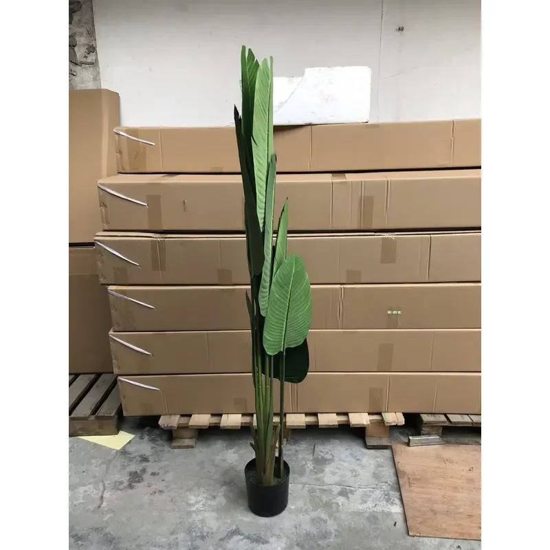 Artificial Banana Plants Tree for Ornamental Indoor Decor for Home Office Garden - view 5
