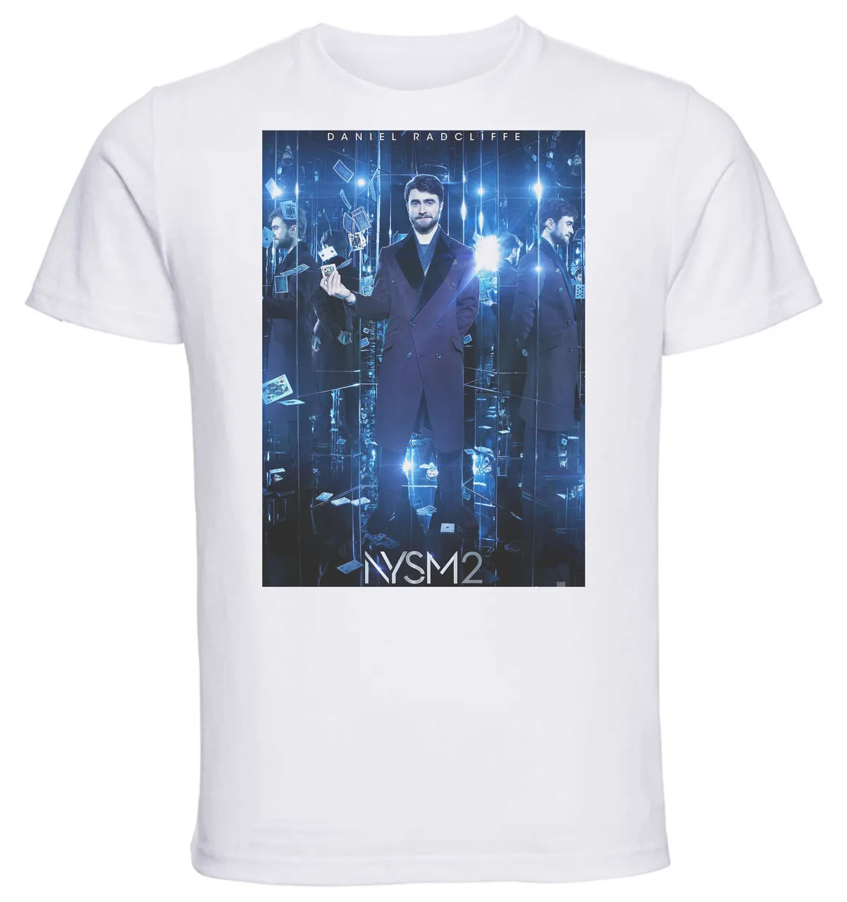 T-shirt Unisex White Now You See Me 2 Nysm Daniel Radcliffe