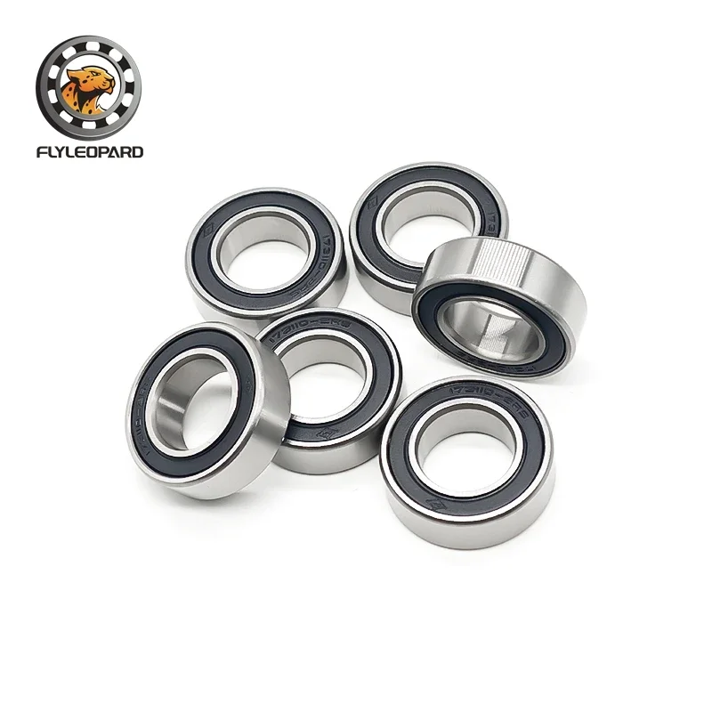 2PCS 17x31x10 mm 173110 2RS Bearing 173110RS MR173110 2RS Bearing Bike Bicycle Wheels Bottom Bracket Repair Bearing 17*31*10 mm