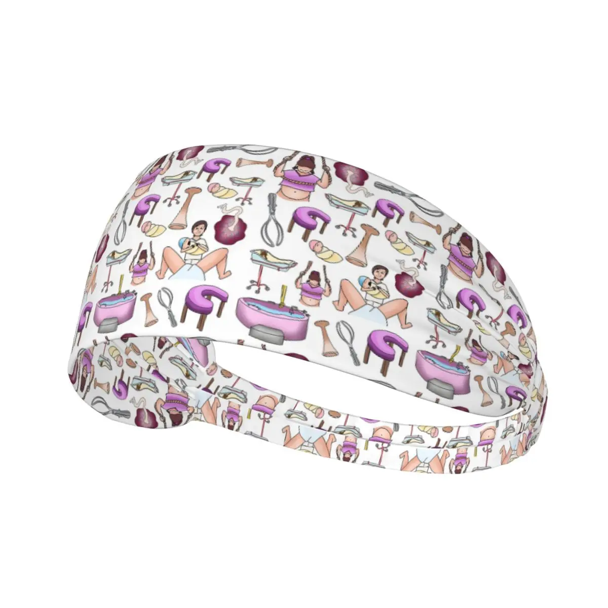 

Obstetrics Men Women Headband Quick Drying Sports Sweatband for Gym Yoga Running