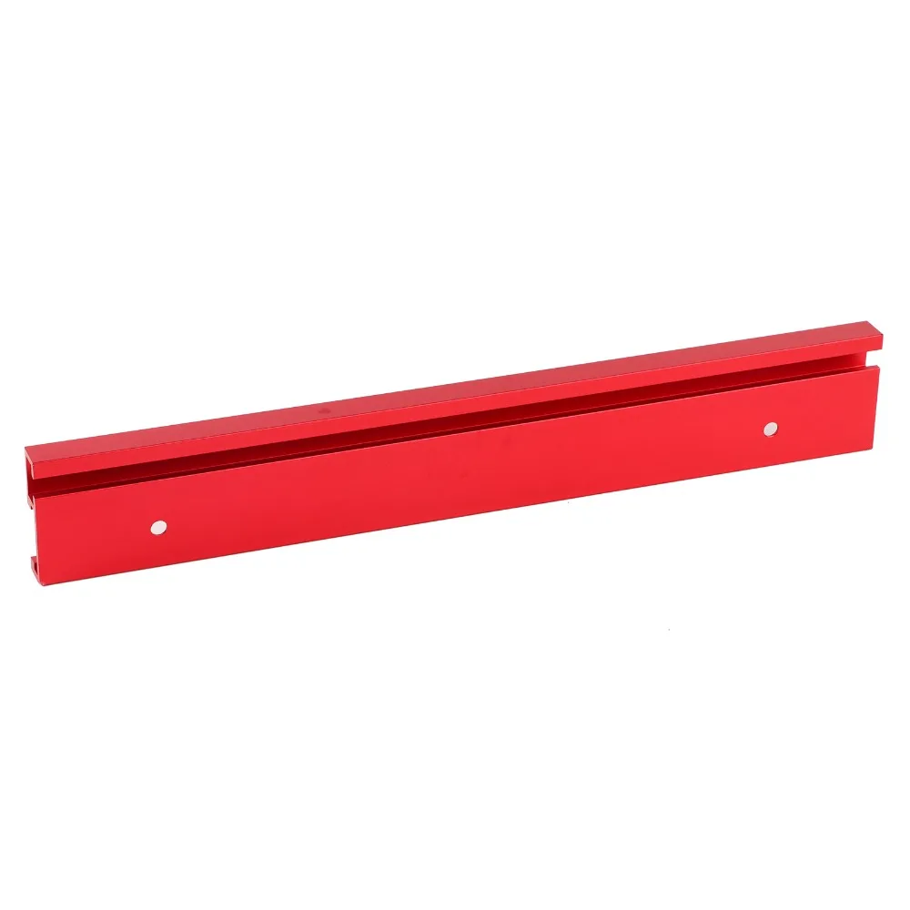 45 Type Woodworking T-Track Aluminum Alloy Push Handle Design Table Saw Fixture 300mm Length Aluminum Guide Rail For Table Saw