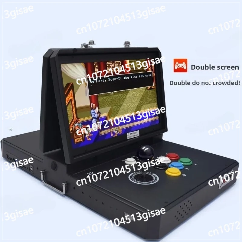 Home Arcade Game Machine Portable Folding Portable Double Screen Joystick All-in-one Machine Pandora Moonlight Box