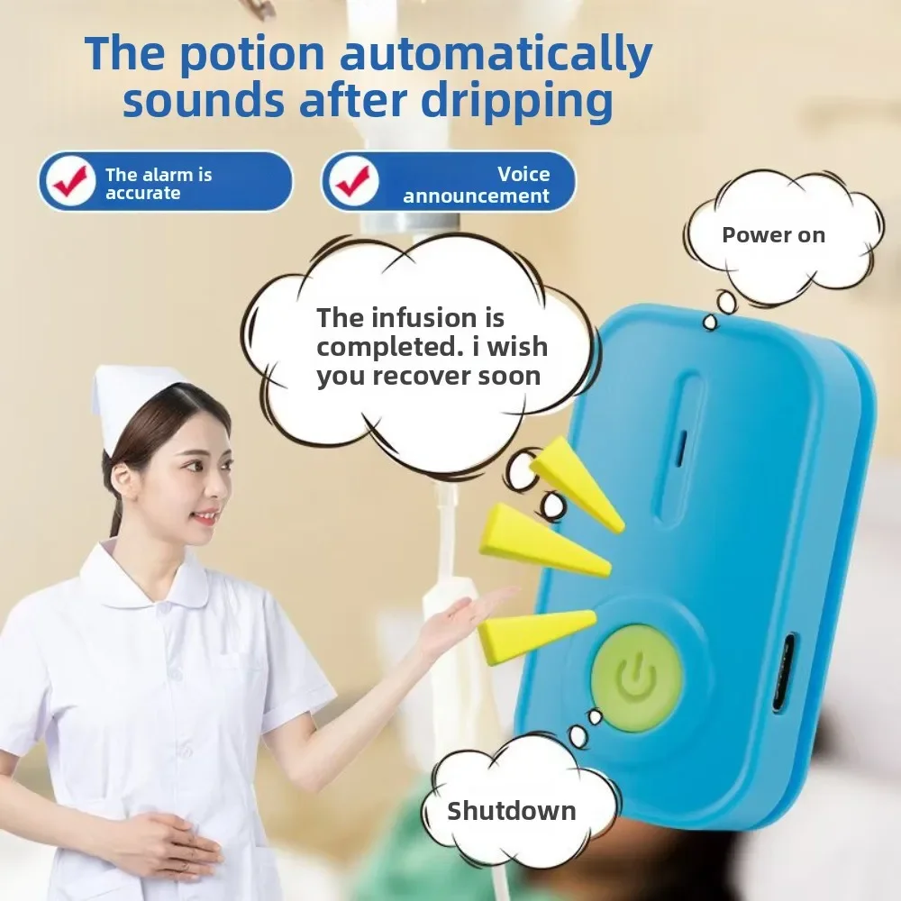 Bed Infusion Treasure Drip LowVolume Automatic Reminder Alarm DeviceInfusion Pressure Automatic Alarm Flashing Used in Hospitals