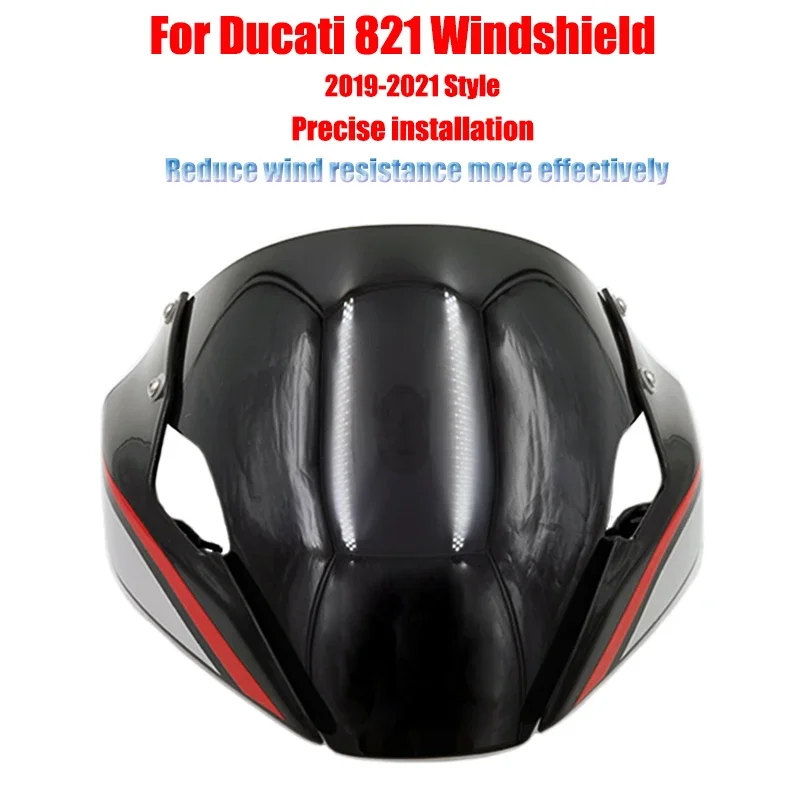 

Motorcycle Windscreens For Ducati Monster 821 2019/2021 Wind Deflectors For Ducati Monster 797 821 1200R Motorcycle Windscreen