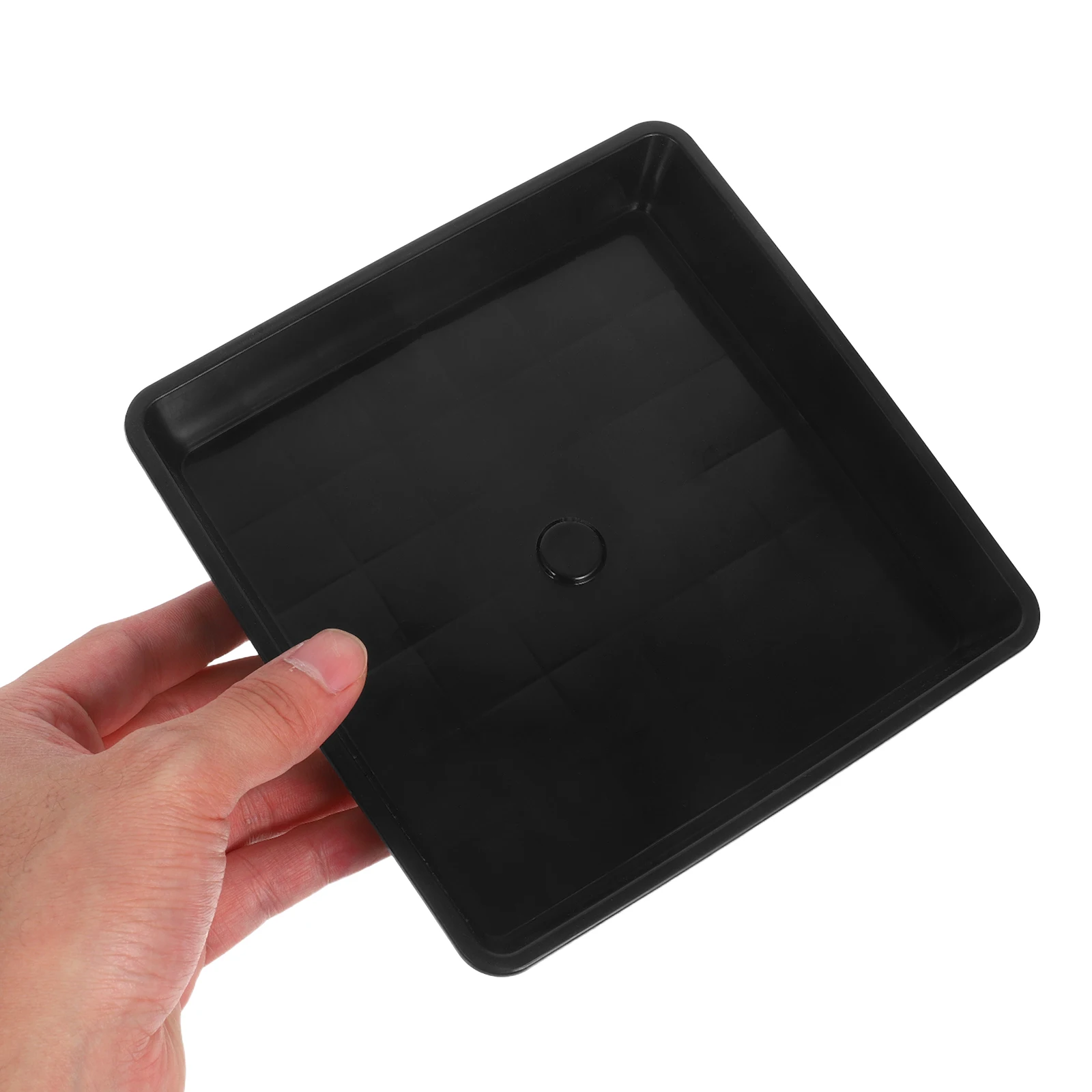 

Flower Pot Bottom Mat Square Plant Plates Trays Saucers Potted for Plants Pots Indoor