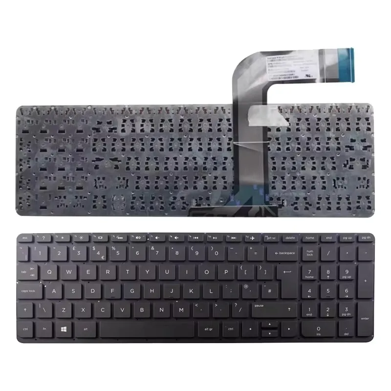 TECLADO HP 15-P 17-F 15-P000 15-P100 15-P200 17-F000 SIN FRAME CON Backligth La TECLADO HP 15-P 17-F 15-P000 15-P100 15-P200 17-F000 SIN FRAME CON Backligth La