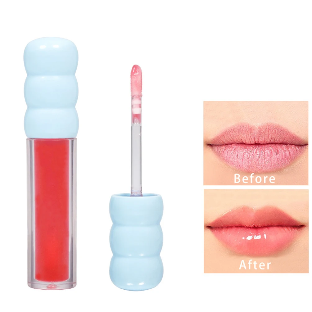 ลิปออยล์ 6 สี ผลิตภายใต้แบรนด์ส่วนตัว รับทำโลโก้ ลิปกลอสเนื้อฉ่ำวาว ใส ประกายละเอียด เนื้อฉ่ำมันวาวแบบหลายชั้น สำหรับขายส่ง ผลิตภัณฑ์วีแกน