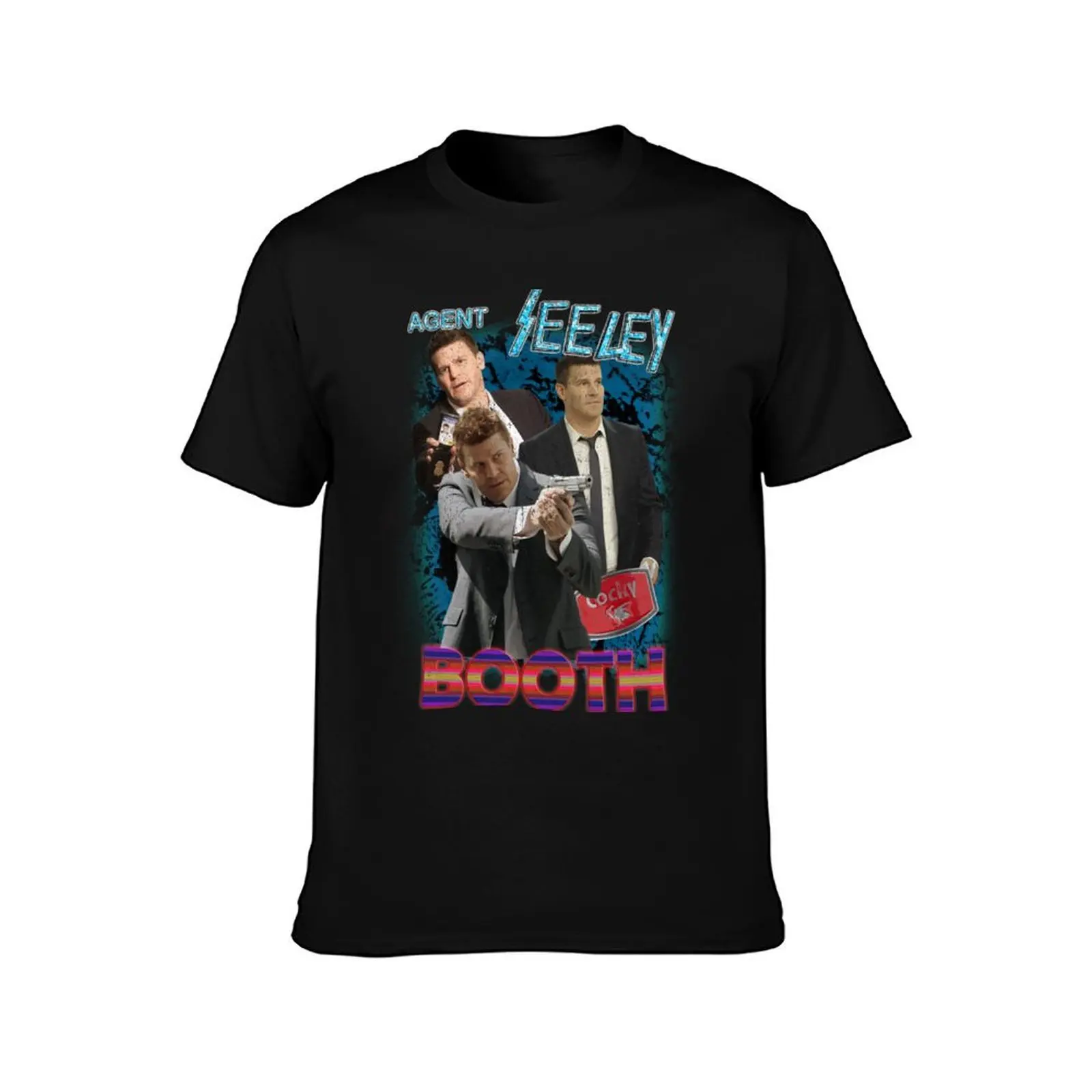 Seely Booth Vintage *UPDATED* T-Shirt Plus Size Outdoor Casual Top T-Shirt