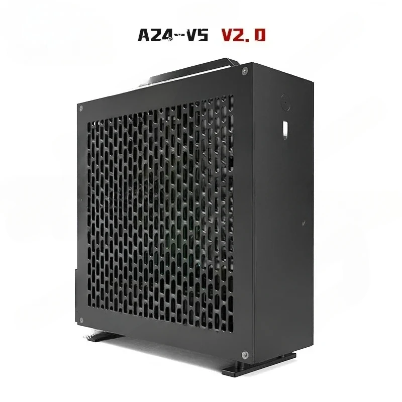 5 Litre A24-V5 2.0 Dual Slot Single Display 1U Power Supply Itx Chassis With Double Chamfer