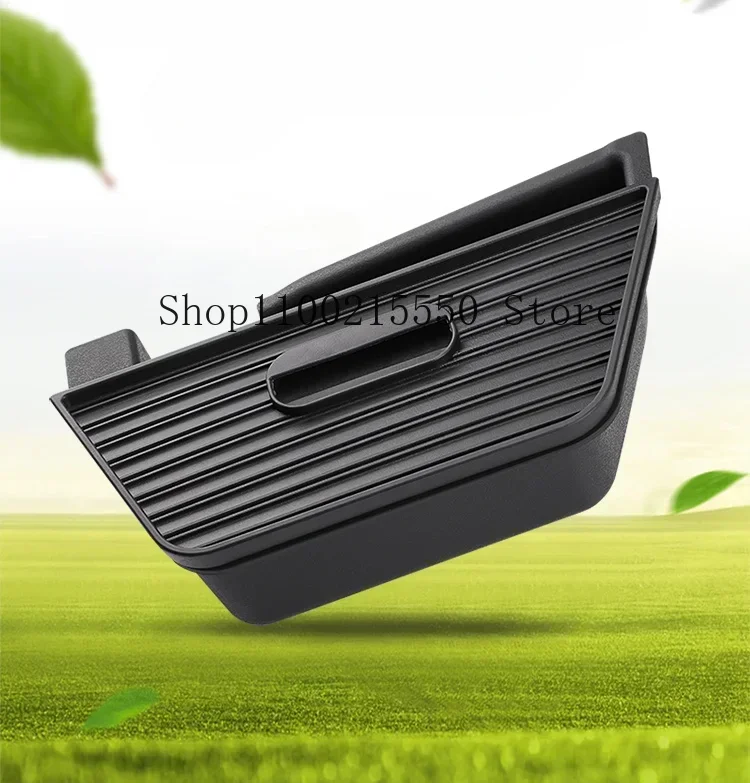 For Lixiang L7 L6 2024 Rear Trunk Side Storage Box with Cover ABS Tail Boot Organizer Car Stowing Tidying Accessories