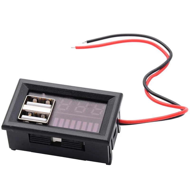 Car 12V Battery Voltage Digital Display Meter LED Voltmeter Charge Level Indicator For Lead acid Lithium Auto Accessory view 4