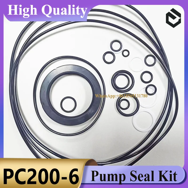 PC200-6 PC210-6 PC220-6 6D95 6D102 PC78US-6 4D95 4D102 Hydraulic Pump Seal Kit for Excavator Repair Seal Kit