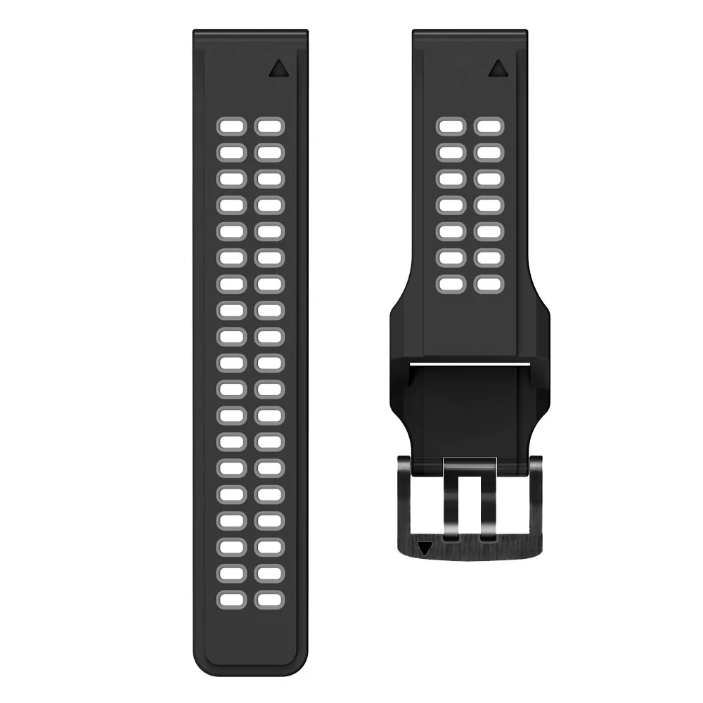 Approach S60 S62 Silicone Wristbands Strap For Garmin Fenix 6 6X Pro 7 7X 5 5X Plus 3HR 22mm 26mm Watch Band Smartwatch Bracelet