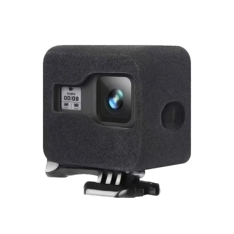 

ABUO-Windslayer Wind Noise Reduction For Gopro 8 Black Windshield Foam Cover Windproof Case For Go Pro Accessories