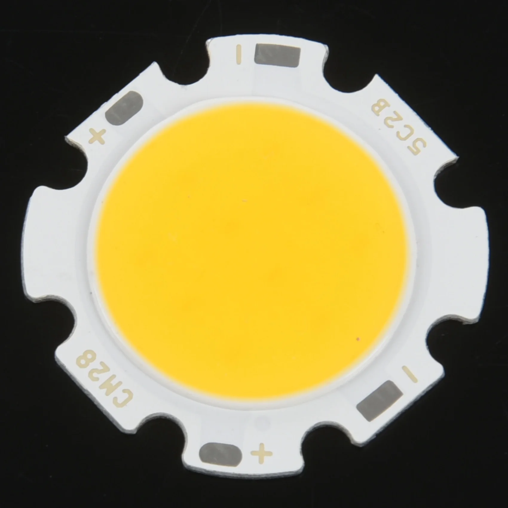 

VEHO-3X 5W Chip Light Round COB Super Bright LED Light LED Lamp Bulbs Warm White DC15-17V