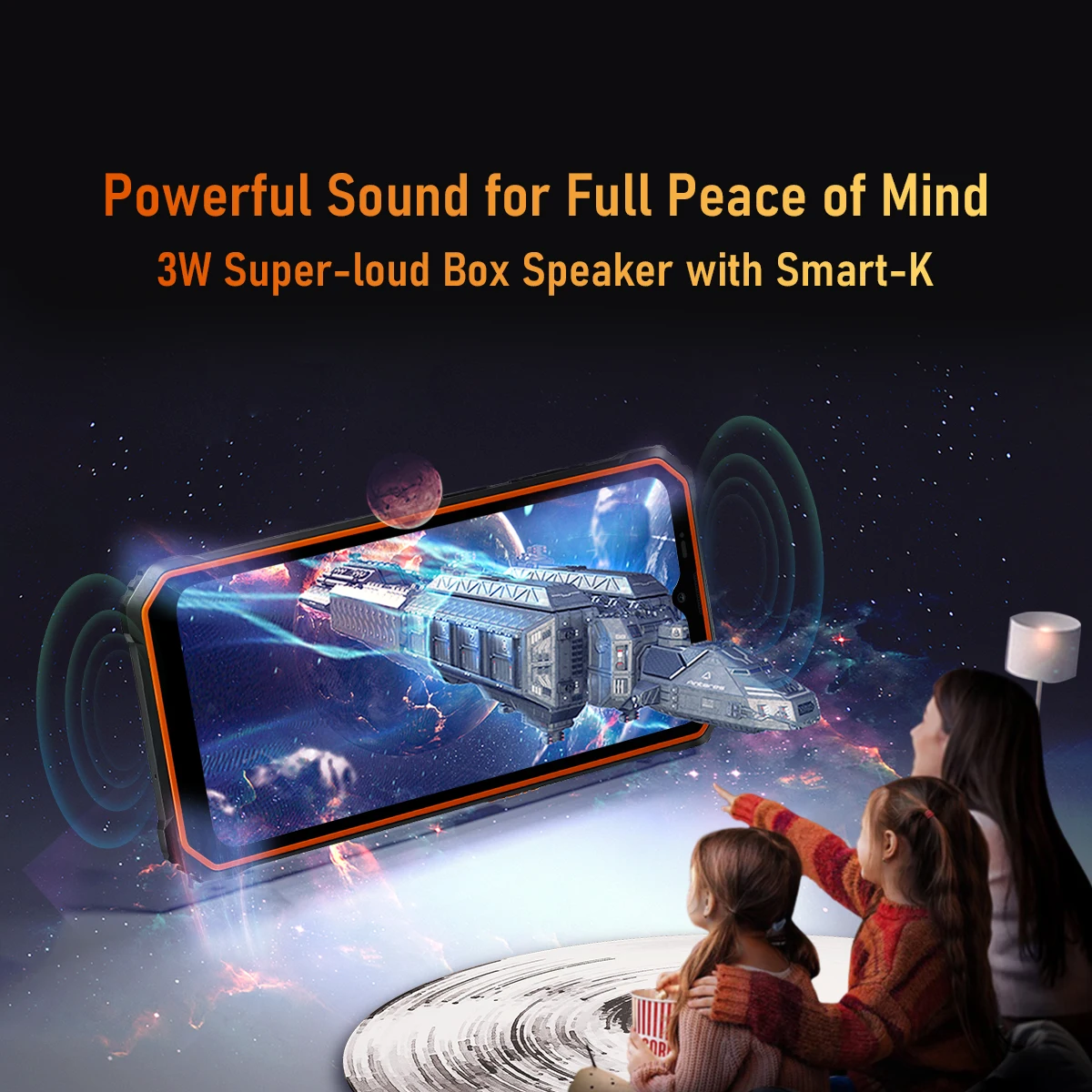Imagem -02 - Pro Smartphone Robusto Celular Nfc Android 13 656 Helio P35 6gb Mais 128gb 13000mah Carga Rápida 18w Blackview-bv6200