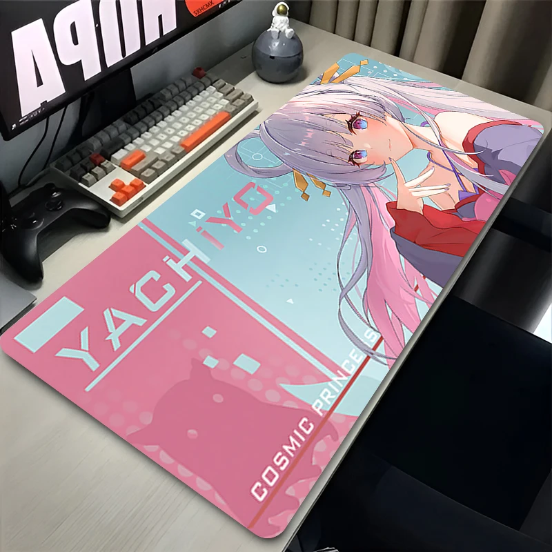 Cosmic Princess Kaguya Mouse Pad Anime Girl Iroha Sakayori Yachiyo Runami Mousepad XL Keyboard Office Accessories Table Desk Mat