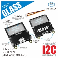 M5Stack Official Glass Unit w/ 1.51inch Transparent OLED